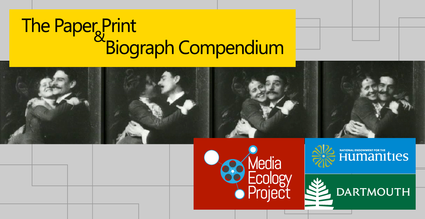 Paper Print and Biograph Compendium Poster